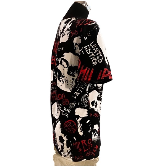 Philipp Plein Graffiti Tee Shirt Homme - Picture 6 of 8